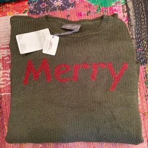 Wooden Ships Christmas sweater / US women’s XL